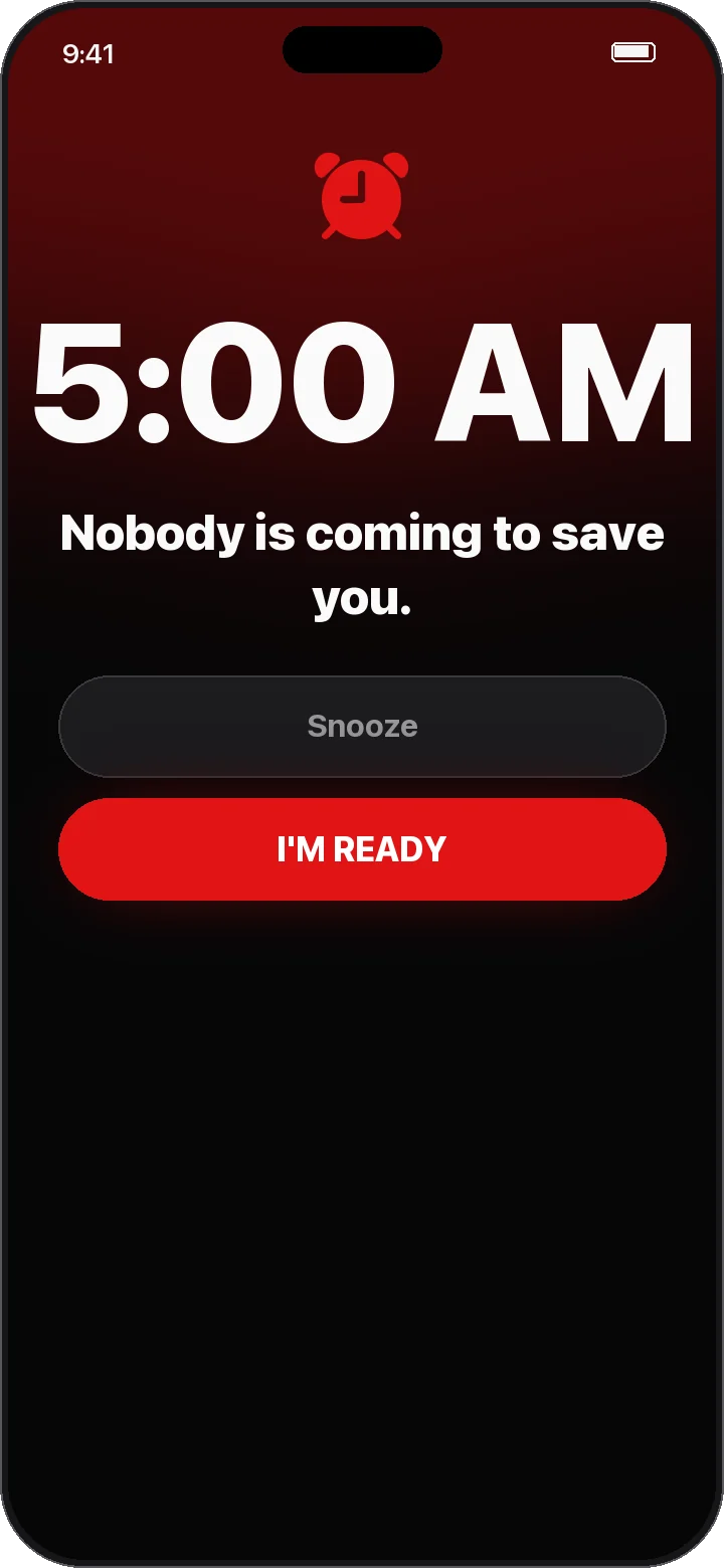 FURY alarm ringing at 5:00 AM: Nobody is coming to save you.